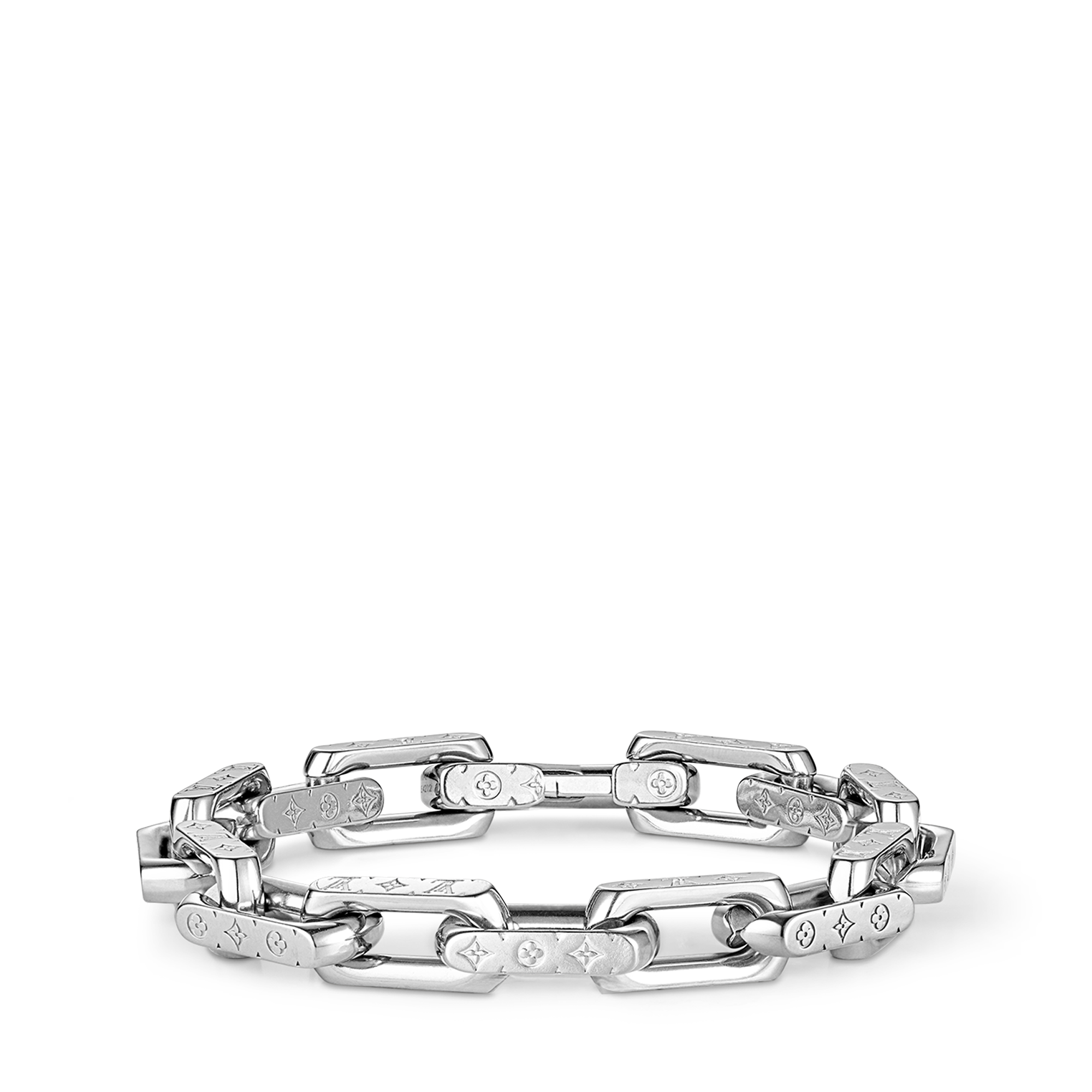 Monogram Chain Bracelet - Luxury All Fashion Jewelry - Fashion